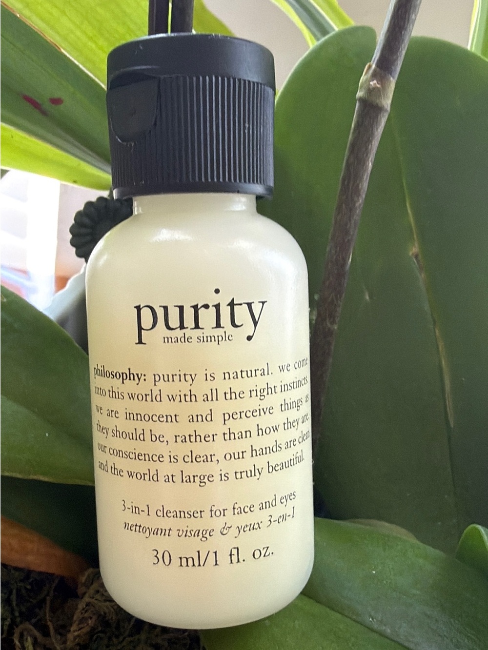 Philosophy Purity Made Simple Cleanser - White Bottle with Black Cap